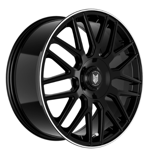 Gloss Black With Polished Lip