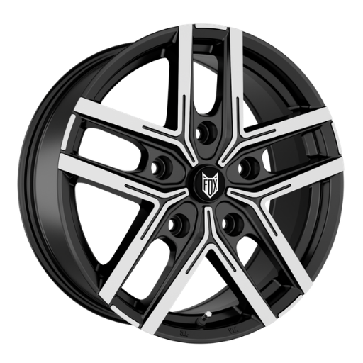Gloss Black With Polished Face