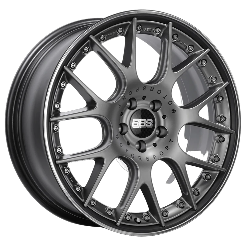 Platinum Silver With Black Rim & Stainless Pro