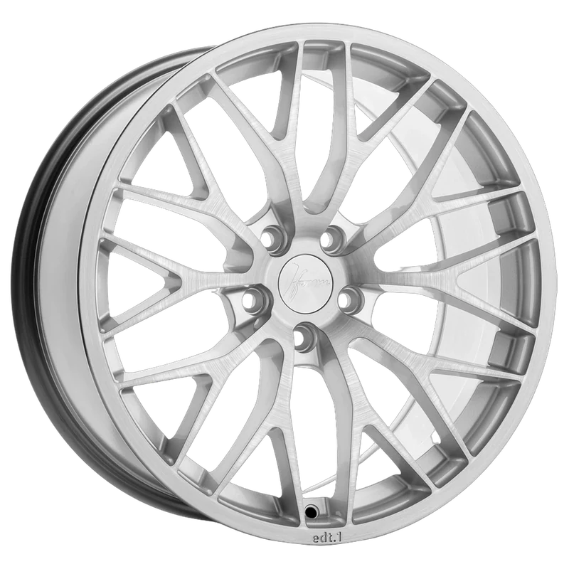Brushed Pure Silver