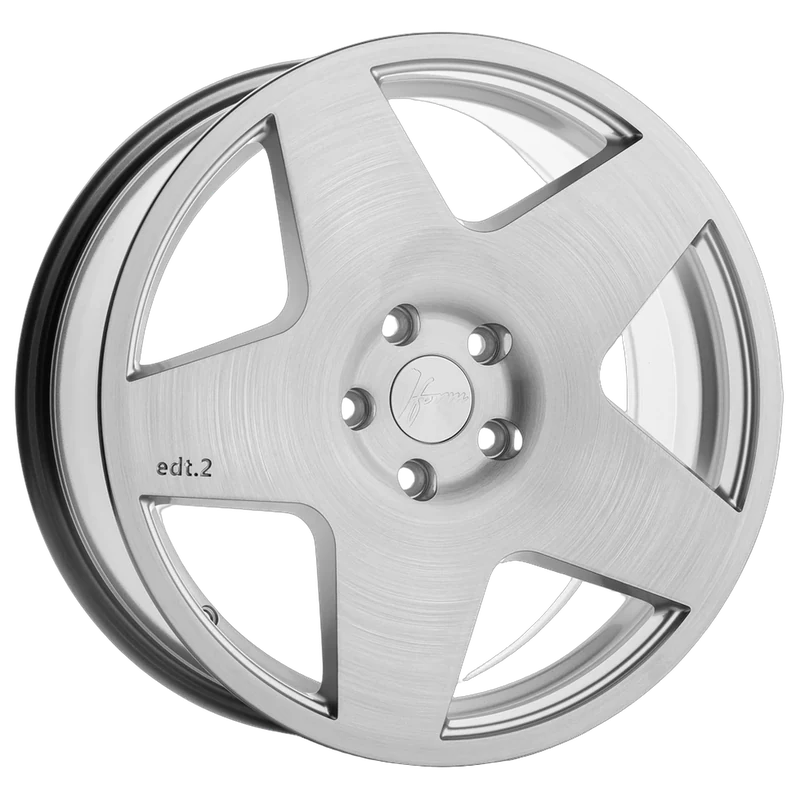 Brushed Pure Silver