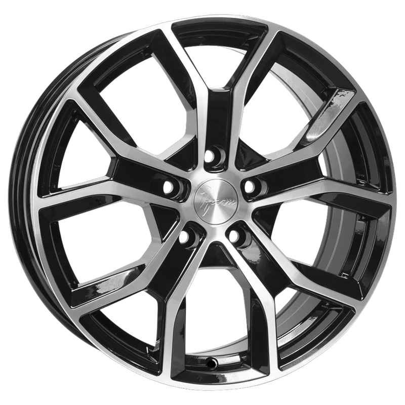 Gloss Black With Polished Face