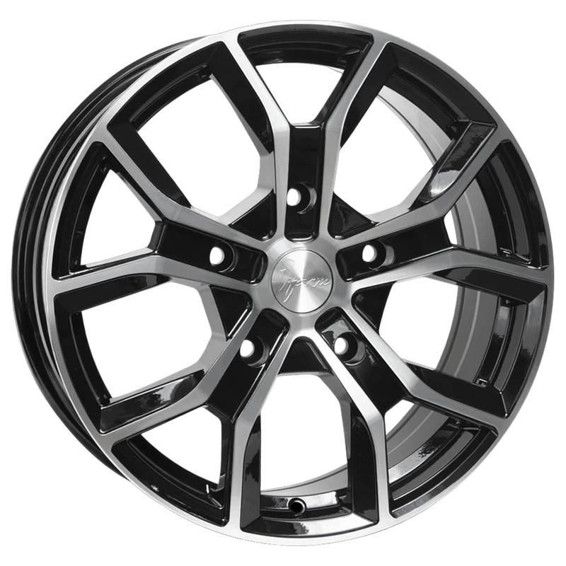 Gloss Black With Polished Face