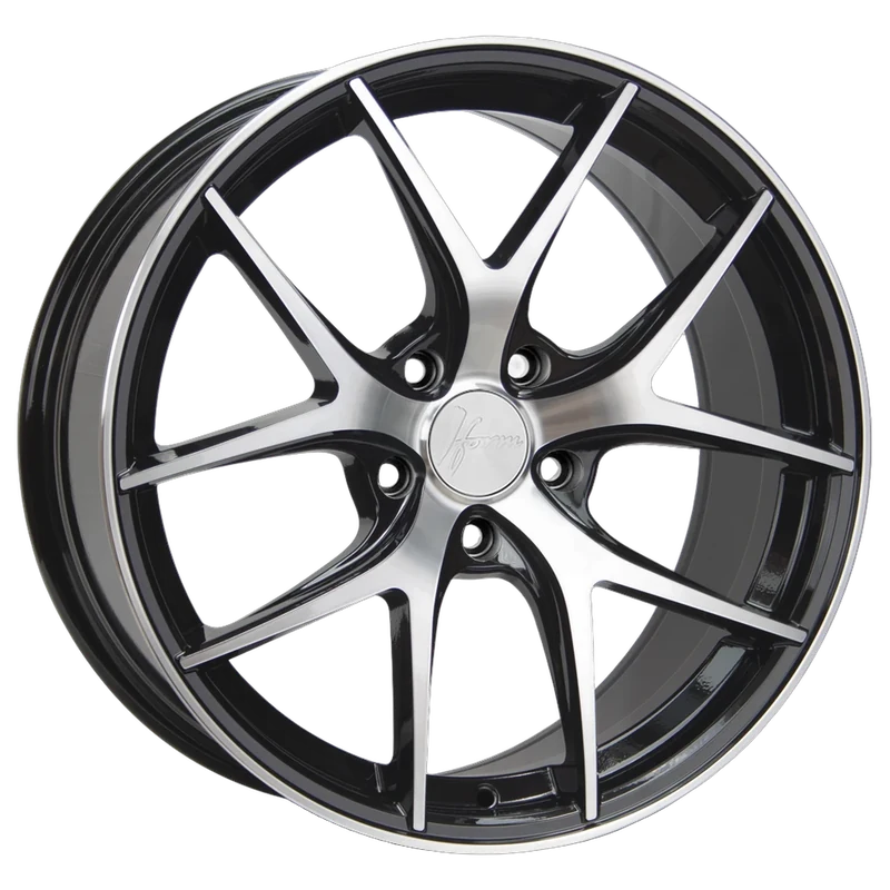 Gloss Black With Polished Face