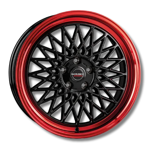 Borbet Borbet - B black rim red