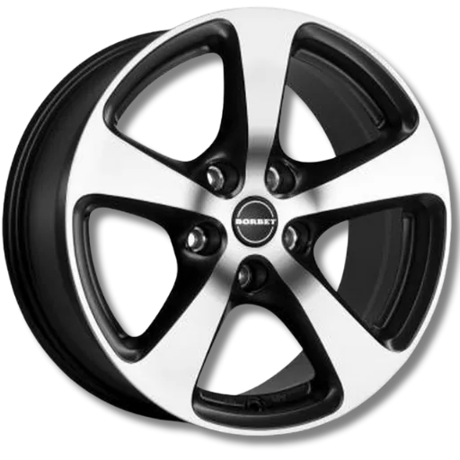 Borbet Borbet - CC black polished matt