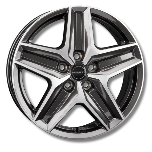 Borbet Borbet - CWZ mistral anthracite glossy polished