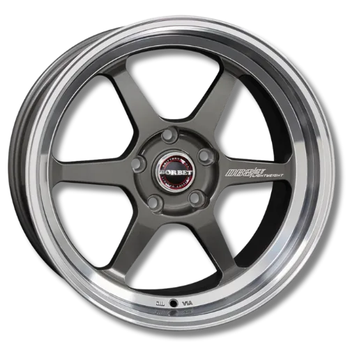 Borbet Borbet - DB8GT graphite rim polished