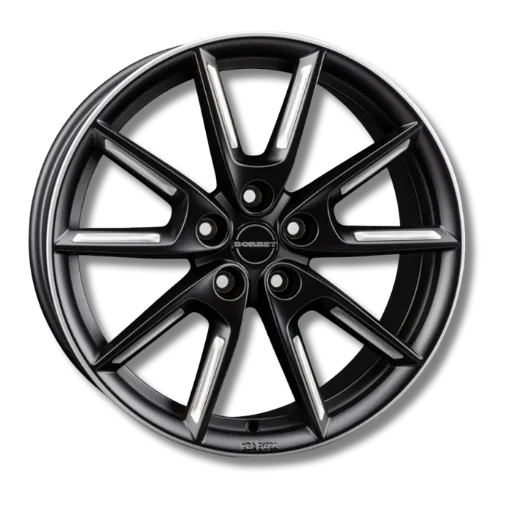 Borbet Borbet - LX19 black matt silver spoke rim