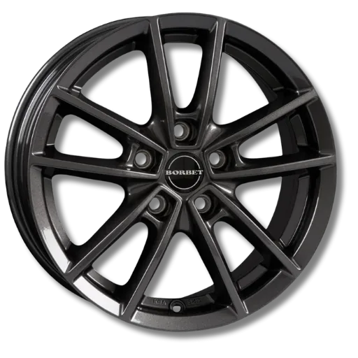 Borbet Borbet - W mistral anthracite glossy