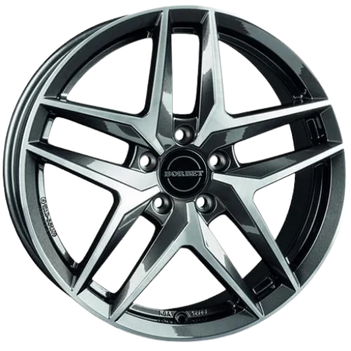Borbet Borbet - Z mistral anthracite glossy polished