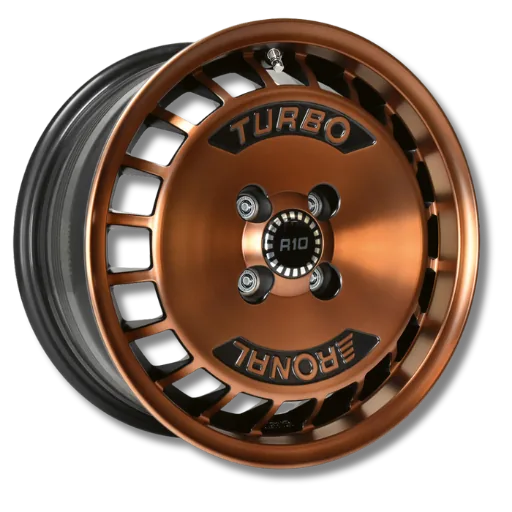 Ronal Ronal - R10 TURBO copper matt - front diamond cut