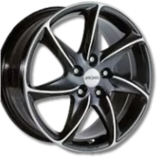 Ronal Ronal - R51 jetblack-frontkopiert