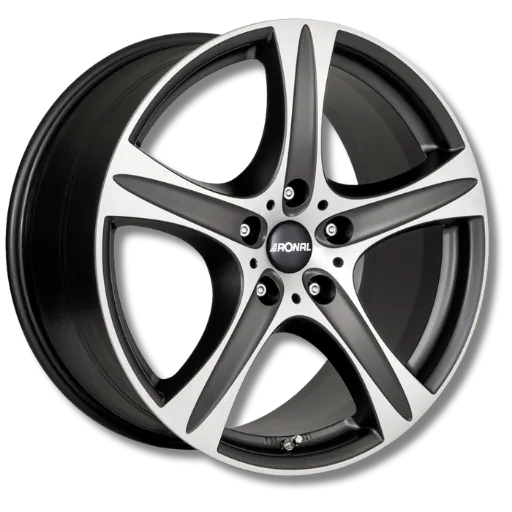 Ronal Ronal - R55 SUV mattschwarz-frontkopiert