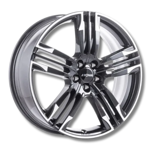 Ronal Ronal - R58 MCR jetblack-white rim