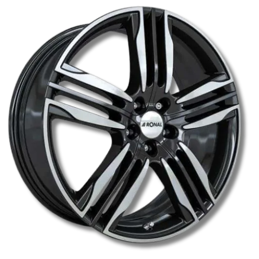 Ronal Ronal - R58 schwarz-frontkopiert
