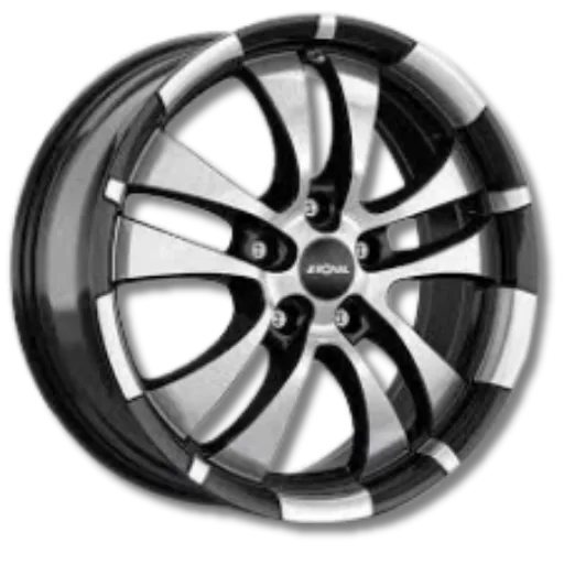 Ronal Ronal - R59 jetblack-frontkopiert