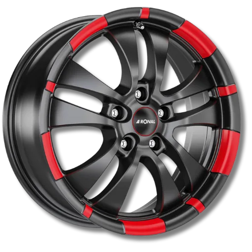 Ronal Ronal - R59 MCR jetblack-red rim