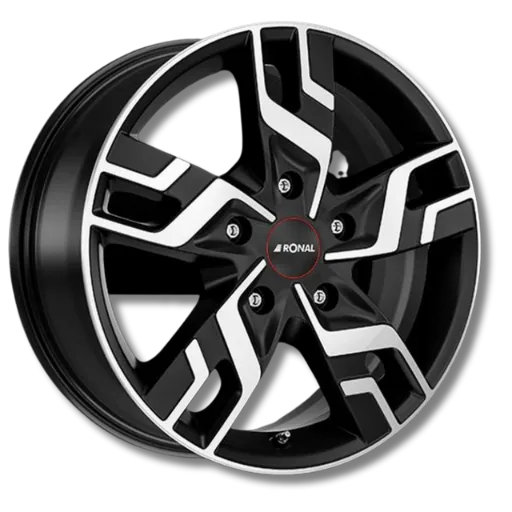 Ronal Ronal - R64 jetblack-matt-frontkopiert