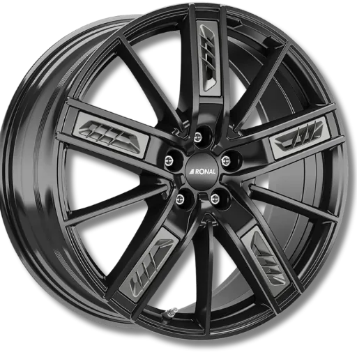 Ronal Ronal - R67 Grey Right jetblack
