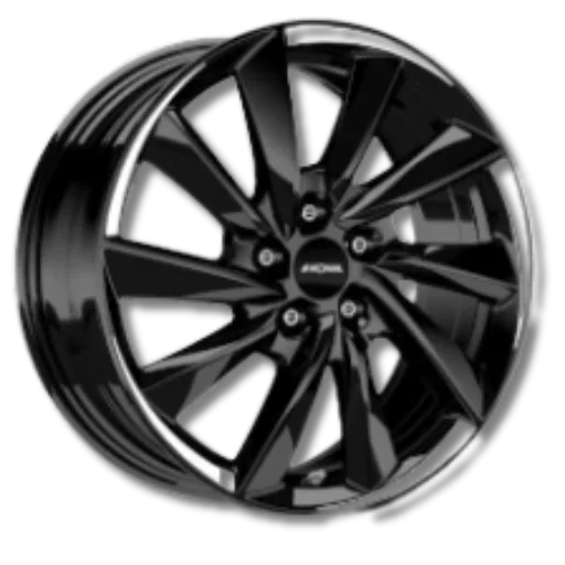 Ronal Ronal - R70 jetblack white tail